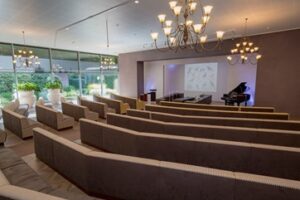 Aula crematorium Ockenburgh in Den Haag